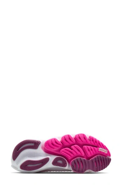 Brooks Glycerin Flex Pink White Ss26 Women Shoes