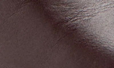 Mango Leather Knee High Boot In Brown