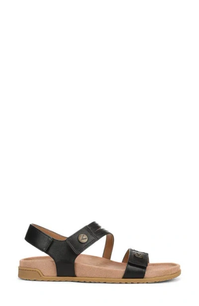Vionic Essie Ankle Strap Sandal In Black