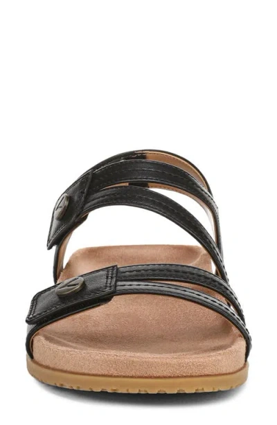 Vionic Essie Ankle Strap Sandal In Black