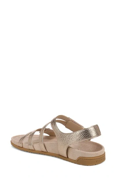 Vionic Essie Ankle Strap Sandal In Brown