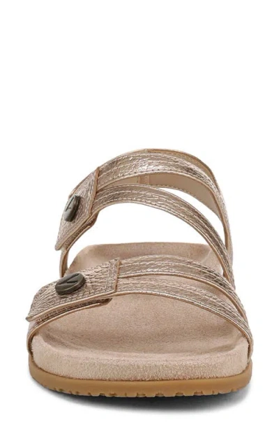Vionic Essie Ankle Strap Sandal In Brown