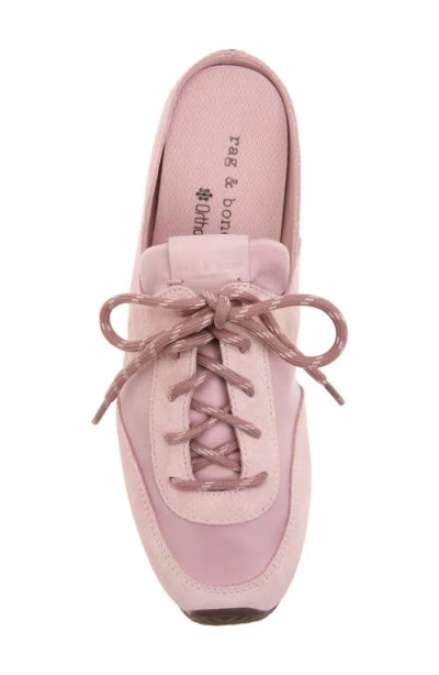 Rag & Bone Retro Runner Slim Ultra Mule In Pink
