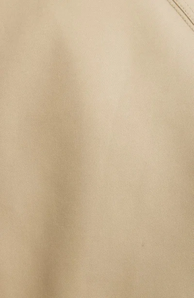 Bernardo Long Check Collar Raincoat In Neutral