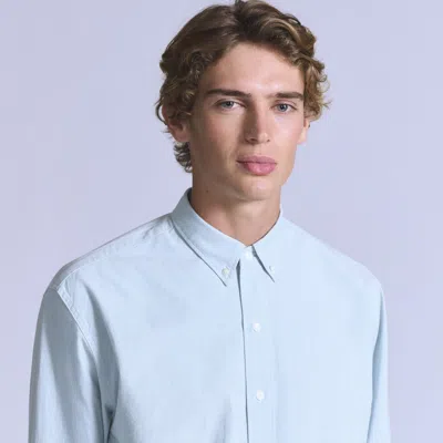 Levi's Relaxed Button Down Shirt In Blue