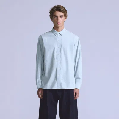 Levi's Relaxed Button Down Shirt In Blue