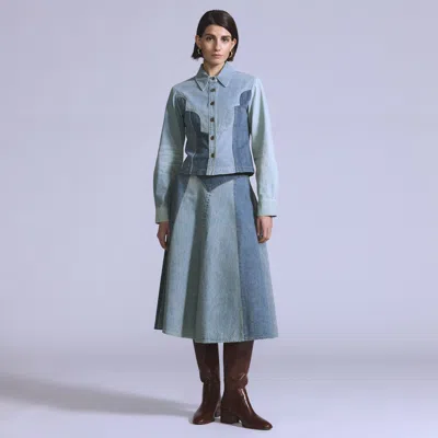 Levi's Roper Skirt In Blue