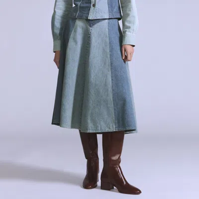 Levi's Roper Skirt In Blue
