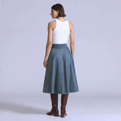 Levi's Roper Skirt In Blue