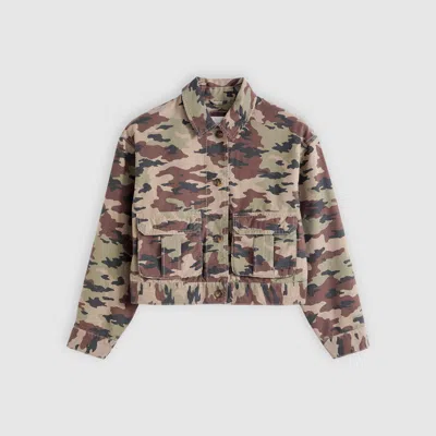 Levi's Marlowe Utility Heritage Jacket In Green
