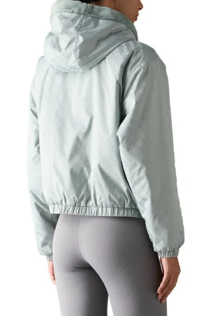 Moose Knuckles Eaton Bunny Reversible Faux Fur Hooded Jacket In Green