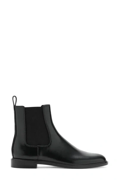 Mango Chelsea Boot In Black