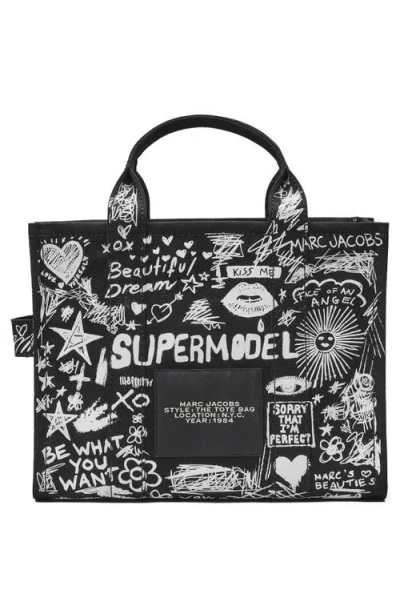 Marc Jacobs The Medium Canvas Tote In Multi