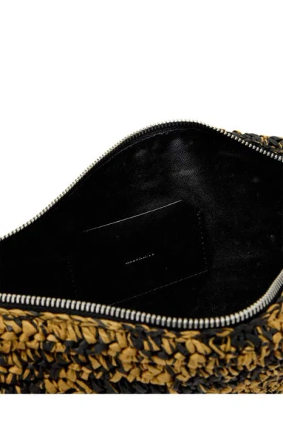 Allsaints Micro Luna Raffia Bag