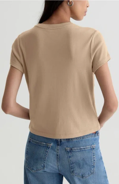 Ag Sadie Crop T-shirt In Multi