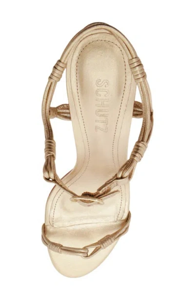 Schutz Nara Ankle Strap Sandal In Multi