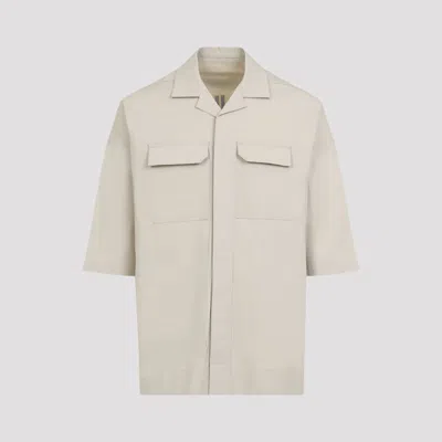 Rick Owens Magnum Tommy Shirt In Neutral