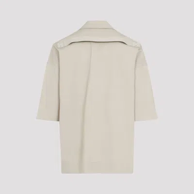 Rick Owens Magnum Tommy Shirt In Neutral