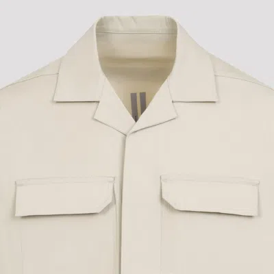 Rick Owens Magnum Tommy Shirt In Neutral