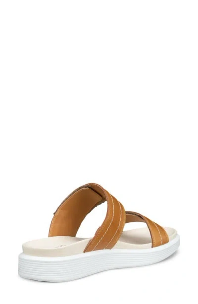 Ecco Soft Mule Sandal In Gold