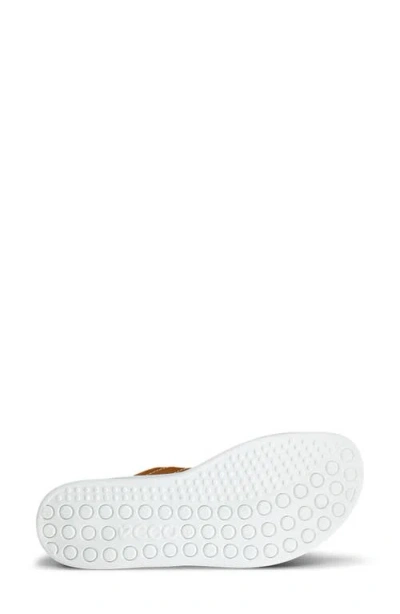 Ecco Soft Mule Sandal In Gold