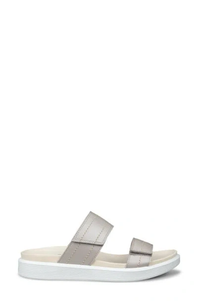 Ecco Soft Mule Sandal In White