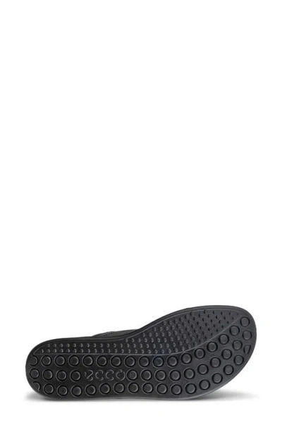 Ecco Soft Mule Sandal In Black