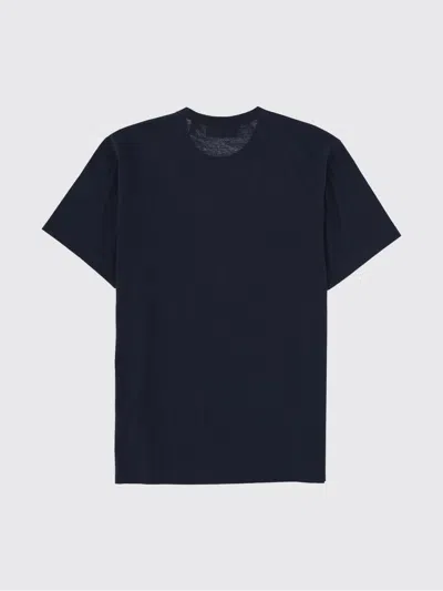 Belstaff Short Sleeved Mens Logo Patch T-shirt In Black