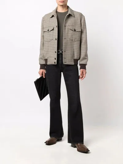 Tom Ford Crew Neck T-shirt Short Sleeves In Green