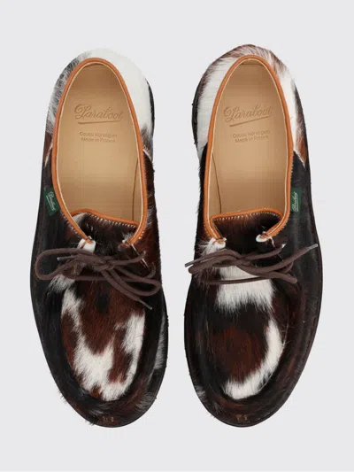 Paraboot Brown Leather Boots In Brown