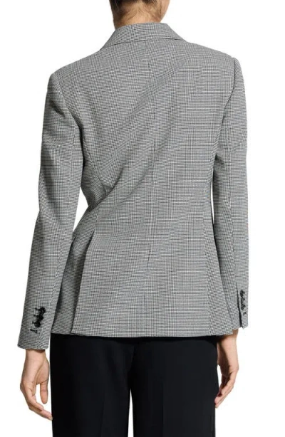 Theory Lynnia Blazer In Sleek Flannel In Gray