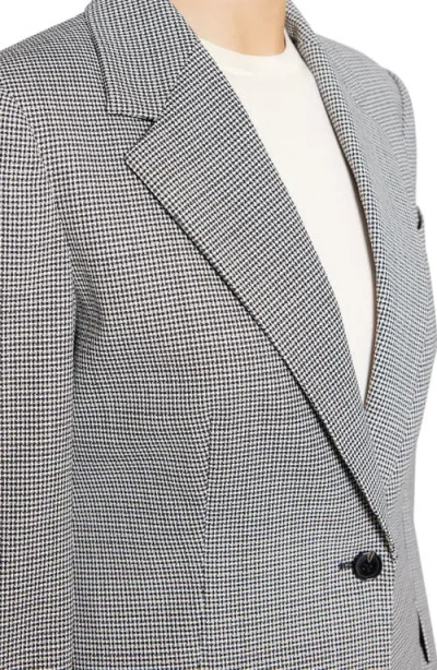 Theory Lynnia Blazer In Sleek Flannel In Gray
