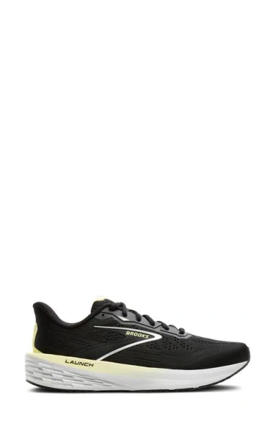 Brooks Launch 12 Running Sneaker In Black