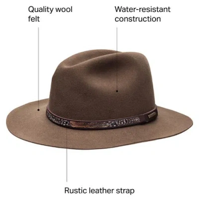 Stetson Jackson Hat In Brown