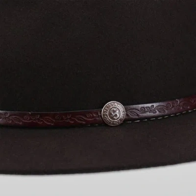 Stetson Cromwell Hat In Brown