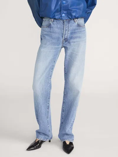 Frame Jeans The Essential Fighter In Blue