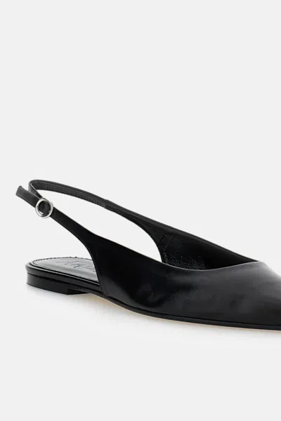 Aeyde Annora Pointed Flat Pumps In Black