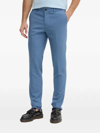 Lindberg Flap-pocket Suit In Blue