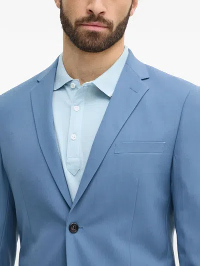 Lindberg Flap-pocket Suit In Blue