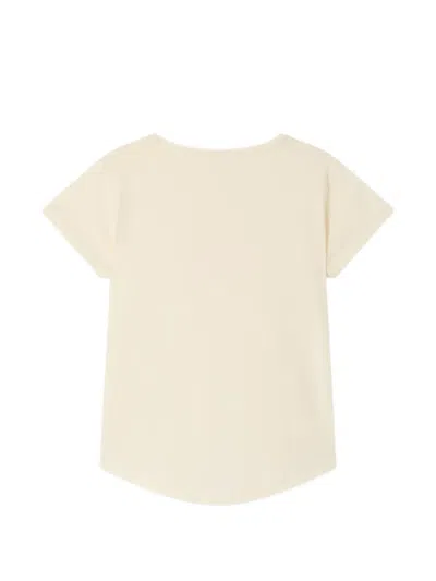 Bonpoint Aada Cherry-print T-shirt In Neutral
