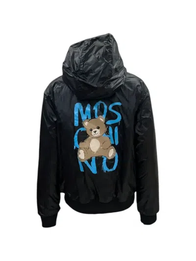 Moschino Teddy Jacket In Black