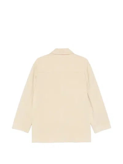 Dunst Button Jacket In Gray