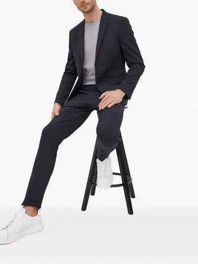 Lindberg Button-up Suit In Black