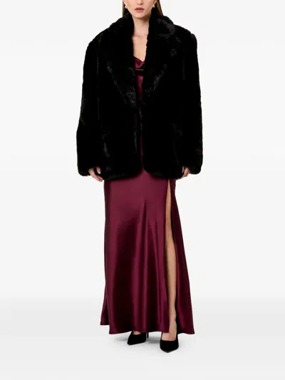 Nicholas Desiree Notched-lapel Jacket In Black