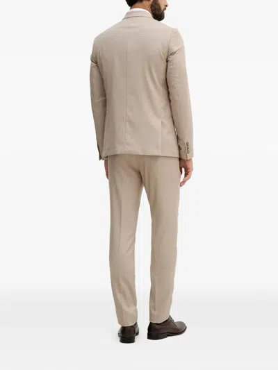 Lindberg Buttoned Suit In Neutral