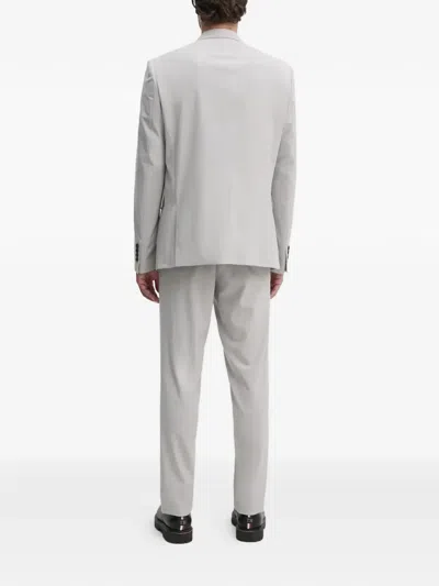 Lindberg Buttoned Suit In Gray