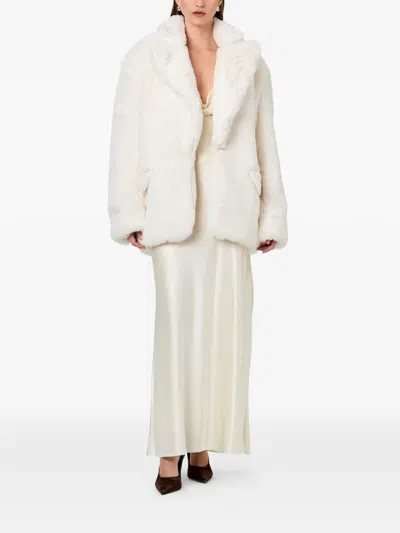Nicholas Desiree Notched-lapel Jacket In Neutral