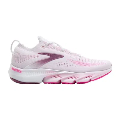 Brooks Glycerin Flex Pink White Ss26 Women Shoes