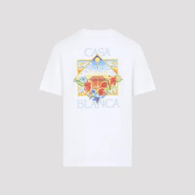 Casablanca Golden Goose Star-printed Leather Sneakers Stardan In Multi