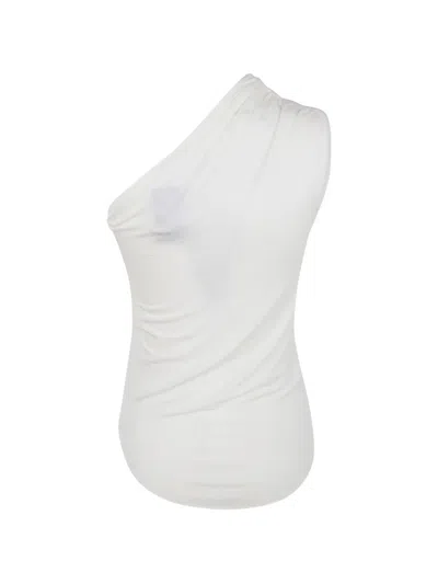 Thom Krom One-shoulder Top In White